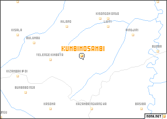 map of Kumbi-Mosambi