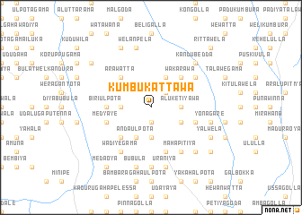 map of Kumbukattawa