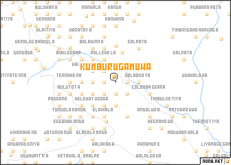 map of Kumburugamuwa
