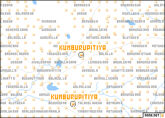 map of Kumburupitiya