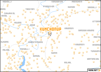 map of Kŭmch\