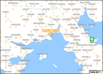 map of Kŭmch\