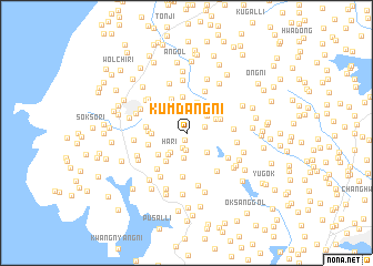 map of Kŭmdang-ni