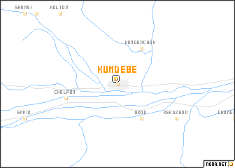 map of Kum-Dëbë