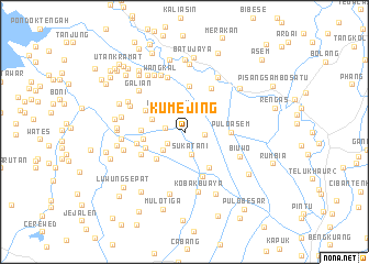 map of Kumejing