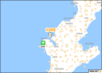 map of Kume