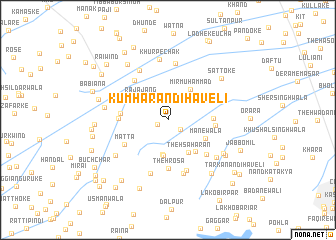 map of Kumhārān di Haveli