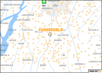 map of Kumhārwāla