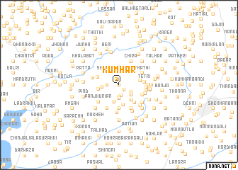 map of Kumhār