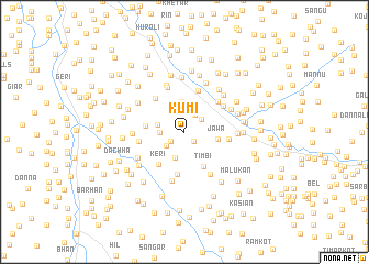 map of Kūmi