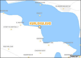 map of Kumlekulevo