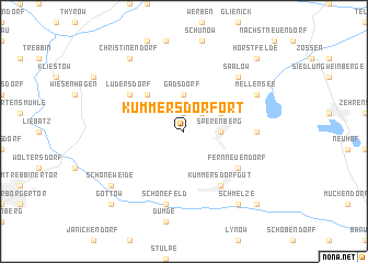 map of Kummersdorf Ort