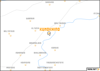 map of Kumokhino