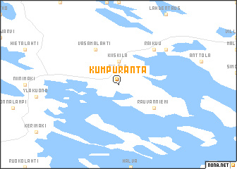 map of Kumpuranta