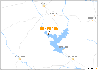 map of Kumrābād