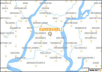 map of Kumrākhāli