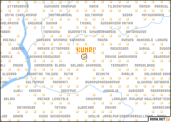 map of Kumri