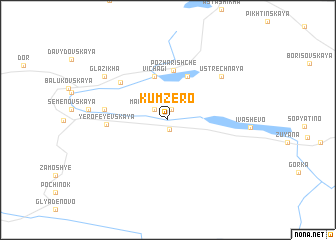 map of Kumzero