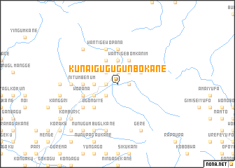 map of Kunaigu-Gugunbokane