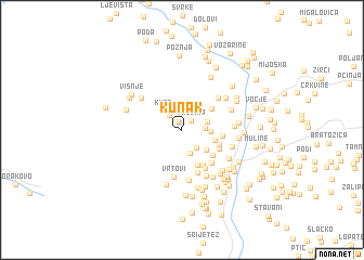 map of Kunak