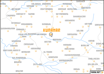 map of Kunāmār