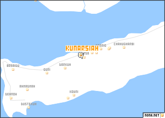 map of Kunār Sīāh