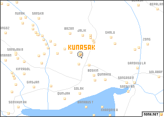 map of Kunaşak