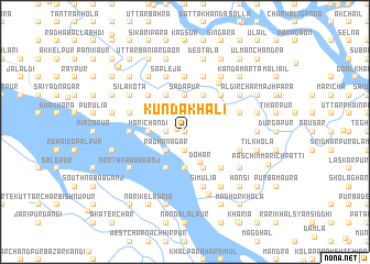 map of Kundākhāli