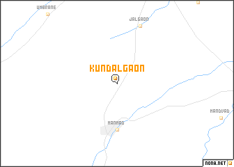 map of Kundalgaon