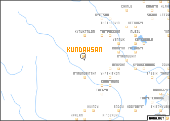 map of Kundawsan