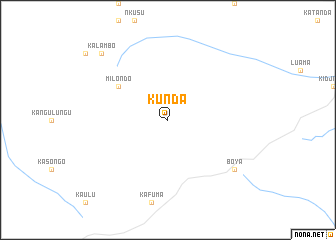 map of Kunda