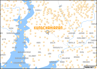 map of Kund Chamiārān