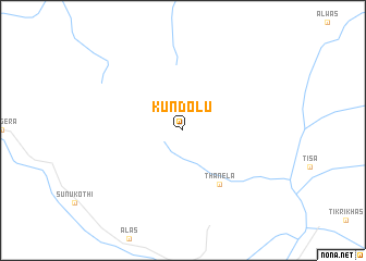 map of Kundolu