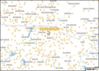 map of Kundong-ni