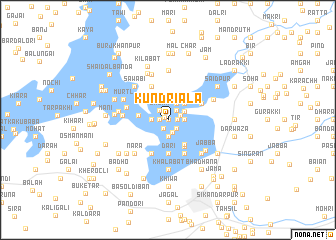 map of Kundriāla