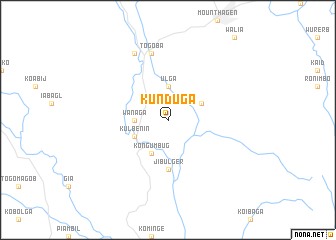 map of Kunduga