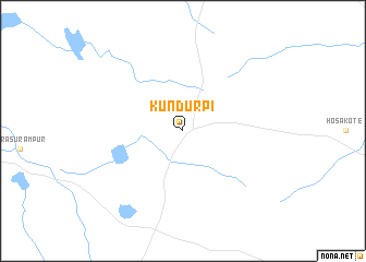 map of Kundurpi
