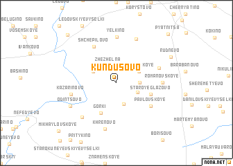 map of Kundusovo