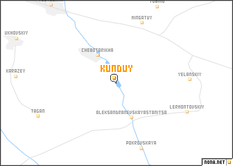 map of Kunduy