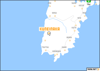 map of Kune-inaka