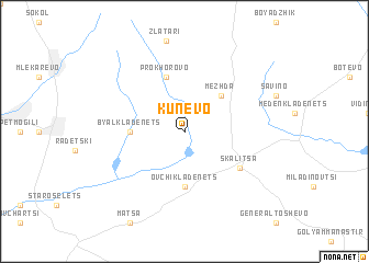 map of Kunevo