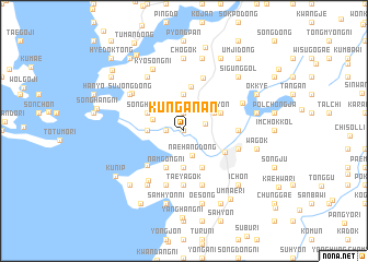 map of Kunganan