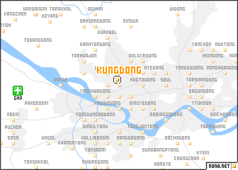 map of Kung-dong