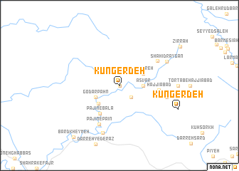 map of Kūngerdeh