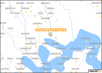 map of Kungkungbonge