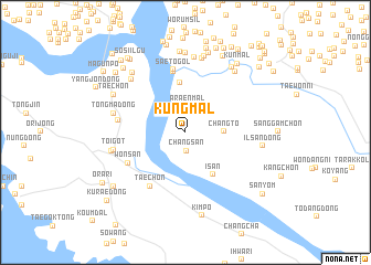 map of Kung-mal