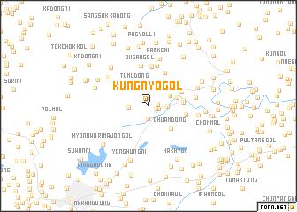 map of Kungnyŏ-gol