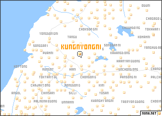 map of Kungnyŏng-ni