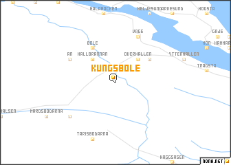 map of Kungsböle