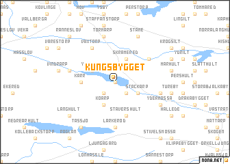 map of Kungsbygget